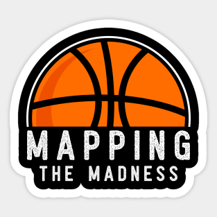 College basketball March Sticker